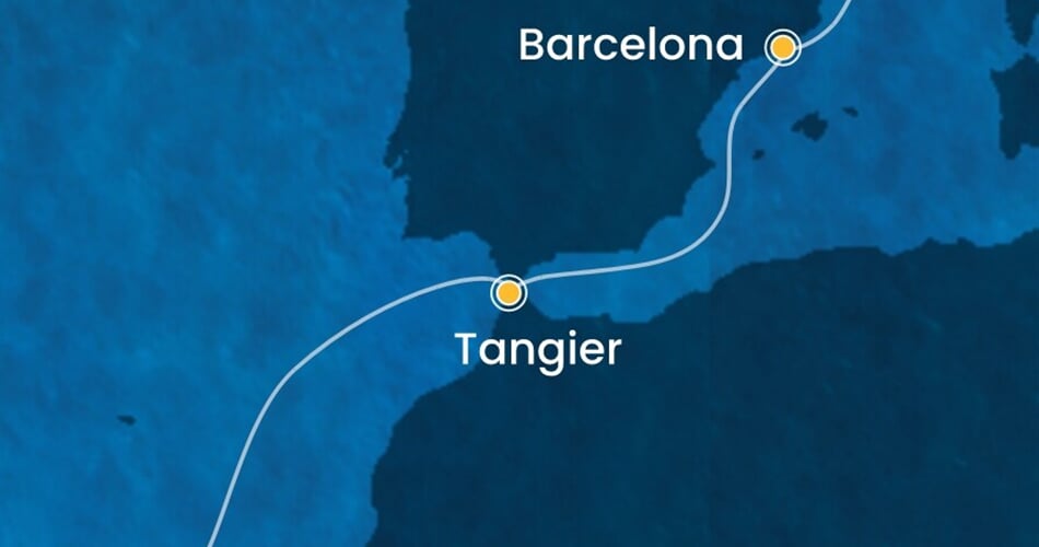 Trasa plavby CSM-TCI05A0J