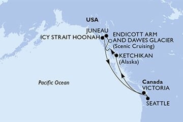 MSC POESIA - Amerikai Egyesült Államok, Kanada