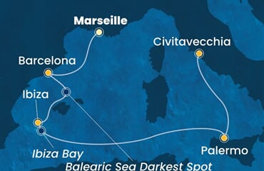 Costa Smeralda - Francie, Španělsko, Itálie (z Marseille)