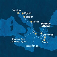 Costa Deliziosa - Řecko, Černá Hora, Chorvatsko (z Pirea)