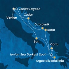 Costa Deliziosa - Itálie, Řecko, Černá Hora (z Benátek)