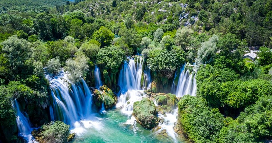 Foto - Bosna a Hercegovina + SARAJEVO + KOUPÁNÍ U VODOPÁDŮ KRAVICA