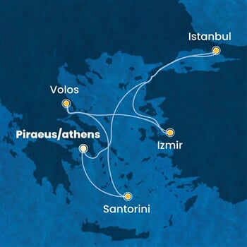 Trasa plavby CPA-ATH06A06