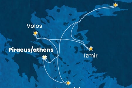 Costa Pacifica - Řecko, Turecko (z Pirea)