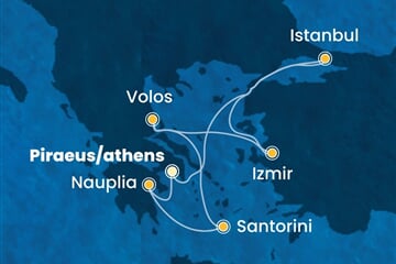 Costa Pacifica - Řecko, Turecko (z Pirea)