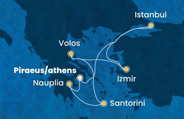 Costa Pacifica - Řecko, Turecko (z Pirea)