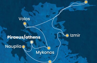 Costa Pacifica - Řecko, Turecko (z Pirea)