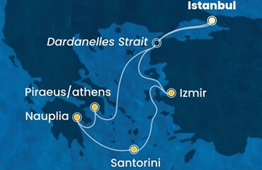 Costa Pacifica - Turecko, Řecko (Istanbul)