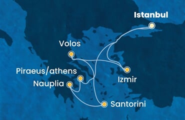 Costa Pacifica - Turecko, Řecko (Istanbul)