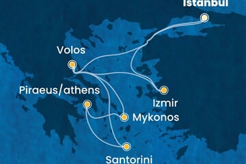 Costa Pacifica - Turecko, Řecko (Istanbul)