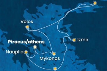 Costa Pacifica - Řecko, Turecko (z Pirea)
