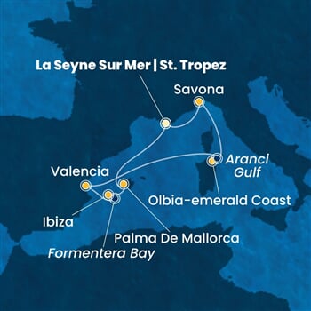 Trasa plavby CFS-YNE07A2M