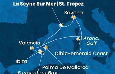 Costa Fascinosa - Itálie, Španělsko