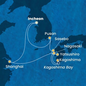 Trasa plavby CSE-INC11A02