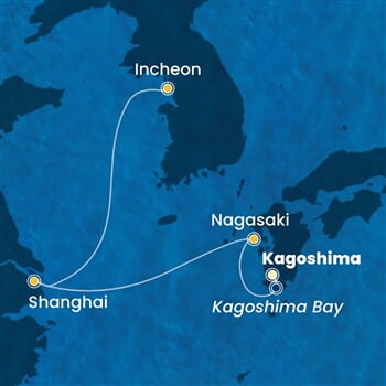 Trasa plavby CSE-KOY06A01