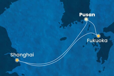 Costa Serena - Jižní Korea, Čína, Japonsko (Pusan)