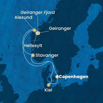 Trasa plavby CDI-CPH07A37