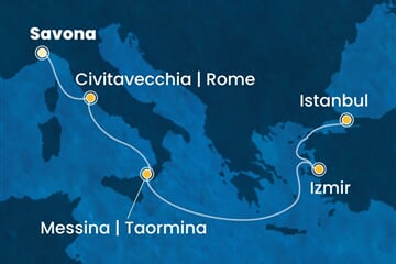 Costa Fortuna - Itálie, Turecko (ze Savony)
