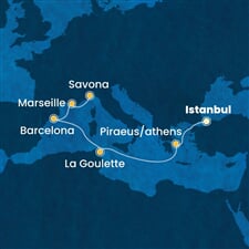 Costa Fortuna - Turecko, Řecko, Tunisko, Španělsko, Francie, ... (Istanbul)