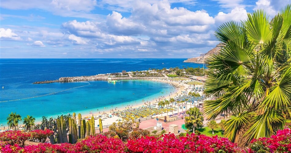 Španělsko - pláž Amadores na Gran Canaria