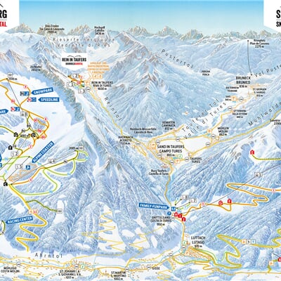 skimapa Ahrntal