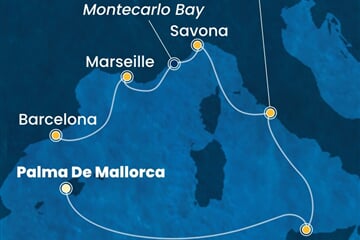 Costa Toscana - Španělsko, Itálie, Francie (Palma de Mallorca)