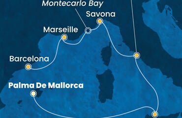 Costa Toscana - Španělsko, Itálie, Francie (Palma de Mallorca)