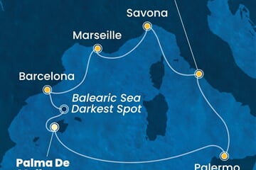 Costa Toscana - Španělsko, Itálie, Francie (Palma de Mallorca)