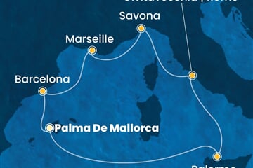 Costa Toscana - Španělsko, Itálie, Francie (Palma de Mallorca)