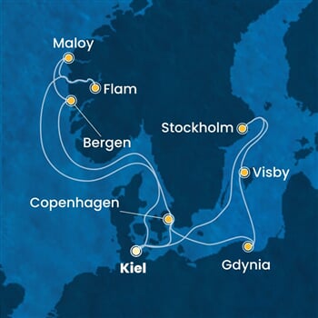 Trasa plavby CDI-KEL14A03