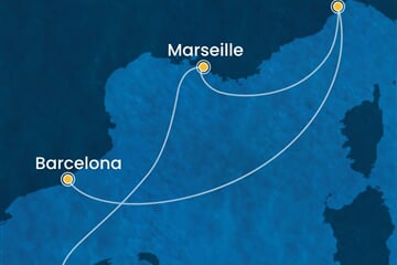Costa Diadema - Španělsko, Francie, Itálie (Palma de Mallorca)