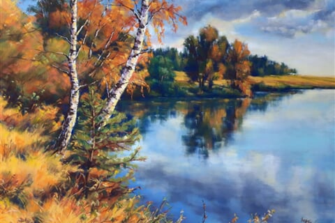 Krajina pastel 5