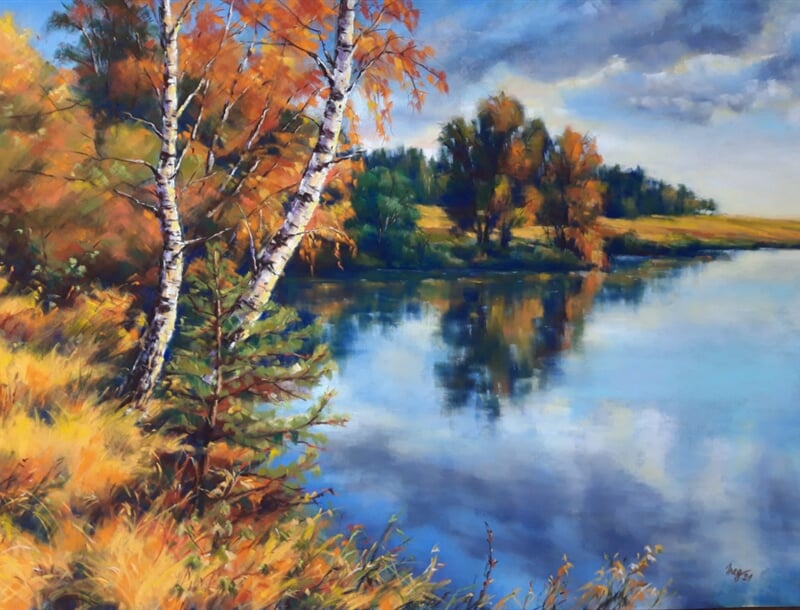 Krajina pastel 5