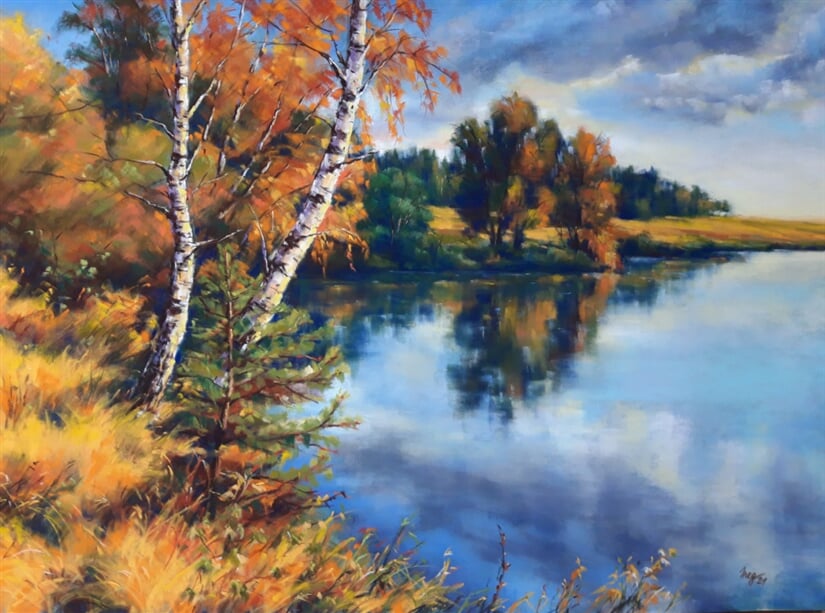 Krajina pastel 5