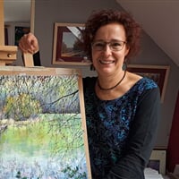 Margareta Novotná, krajina pastelem i olejem