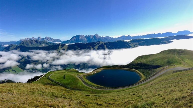 Saalbach - Hinterglemm z Schrattbergu 