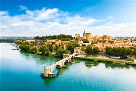 To nejkrásnější z Provence + MELOUNOVÝ FESTIVAL + CHÂTEAUNEUF-DU-PAPE