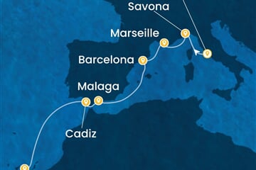 Costa Smeralda - Itálie, Francie, Španělsko