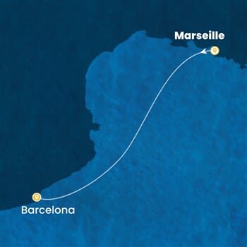 Trasa plavby CTO-MRS01A3T