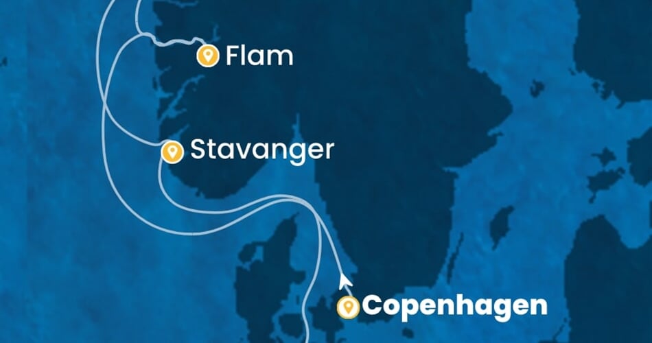 Trasa plavby CDI-CPH06A0C