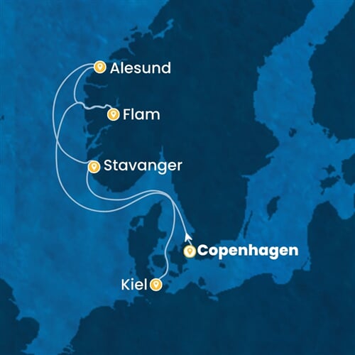 Trasa plavby CDI-CPH06A0C