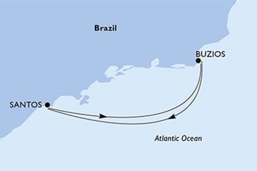 MSC Musica - Brazílie (Santos)