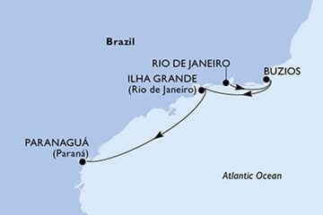 MSC MUSICA - Brazílie (z Rio de Janeira)