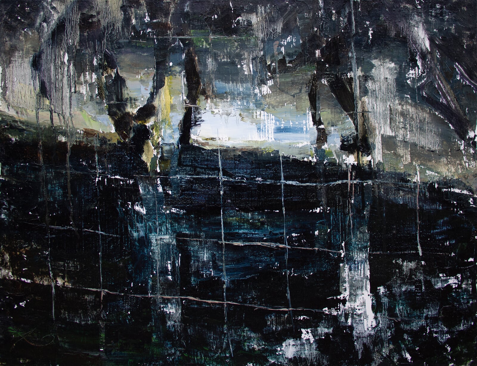 Adéla Topolová: Sad, 50 × 65 cm
