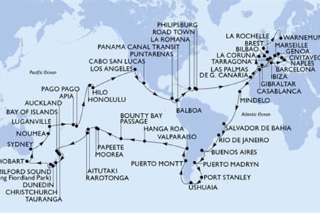 MSC Magnifica - Itálie, Francie, Španělsko, Gibraltar, Maroko, ... (z Janova)