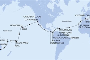 MSC MAGNIFICA - Austrálie, Nová Kaledonie, Vanuatu, Samoa, Americká Samoa, ... (ze Sydney)