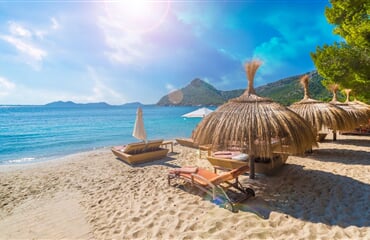 Relax na plážích Mallorky + POBŘEŽNÍ PLAVBA LODÍ + JARDINES DE ALFABIA