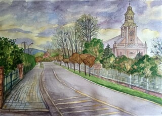 Evangelický kostel v Bystřici