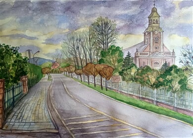 Evangelický kostel v Bystřici