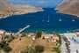 Hotel Pedi Beach - Symi: fotografie vybavení exteriérů a interiérů ubytování.